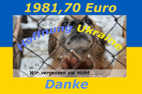 Projekt 11 - 05.03.2022 Geldspenden f&uuml;r die Hoffnung Ukraine e.V.